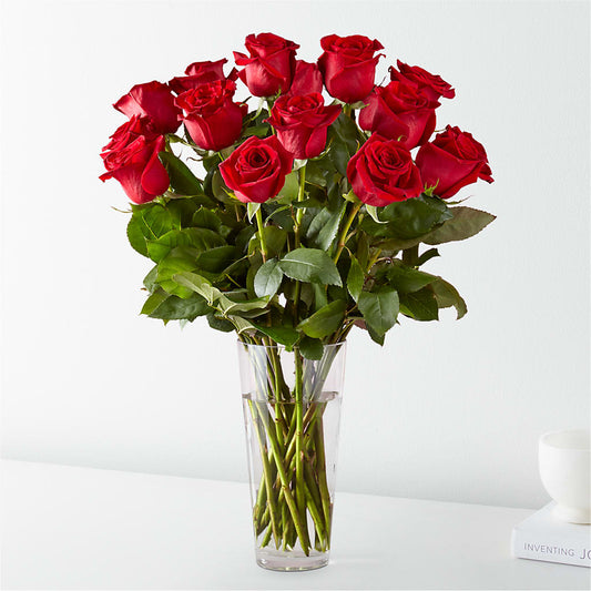 Long Stem Red Rose Bouquet – Flower Parade, Mississauga ON