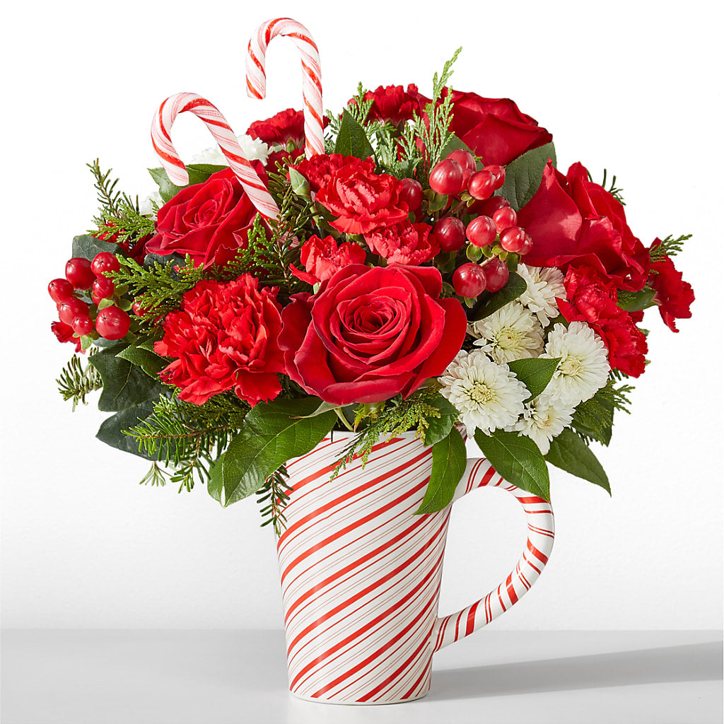 Peppermint Swirl Mug – Flower Parade, Mississauga ON
