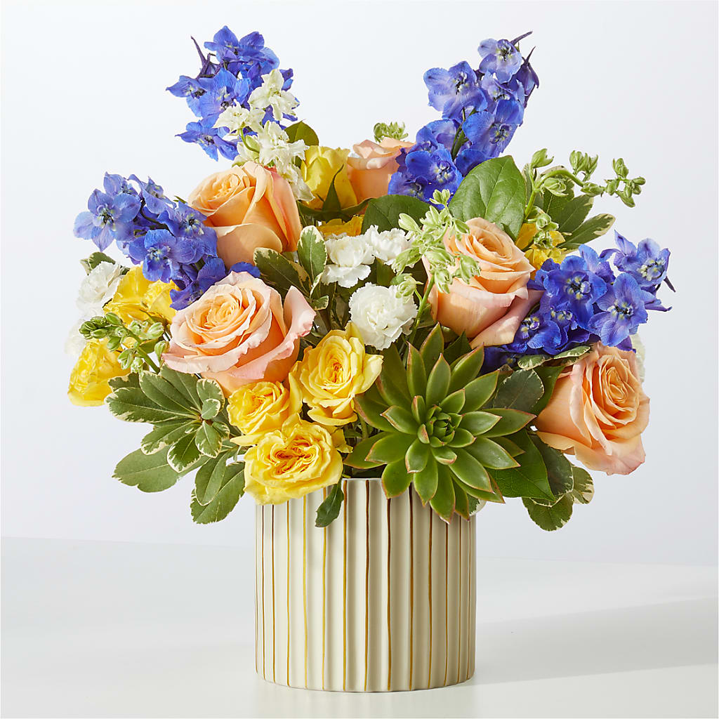 Cobalt Reverie Bouquet – Flower Parade, Mississauga ON