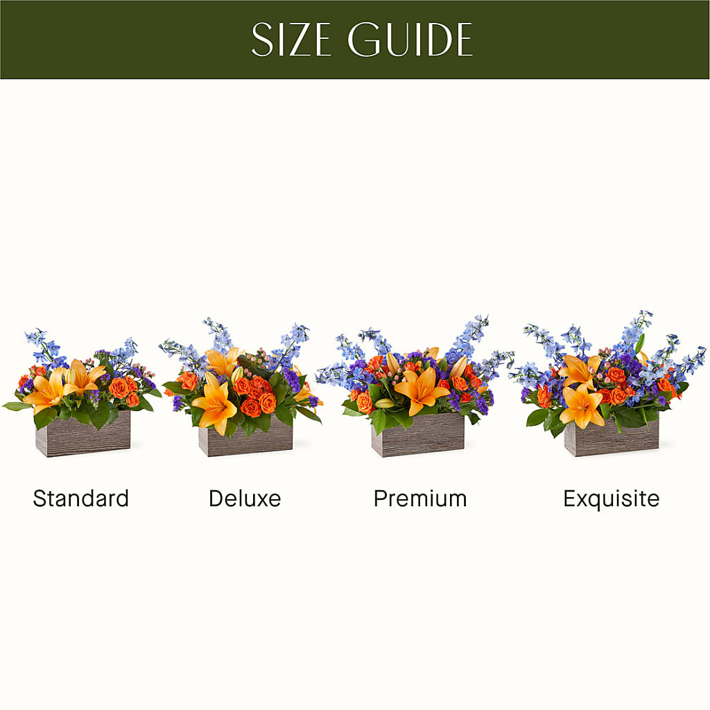Radiant Citrus Box Bouquet – Flower Parade, Mississauga ON