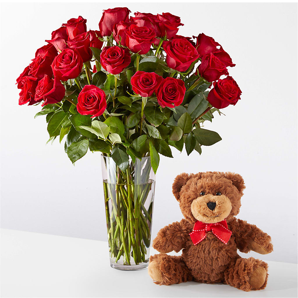 Romantic Long Stem Red Rose Bouquet Bundles – Flower Parade, Mississauga ON