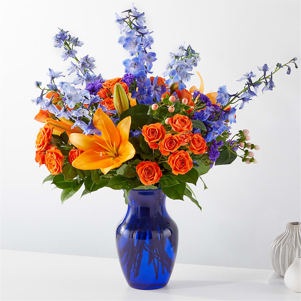 Radiant Citrus Bouquet – Flower Parade, Mississauga ON