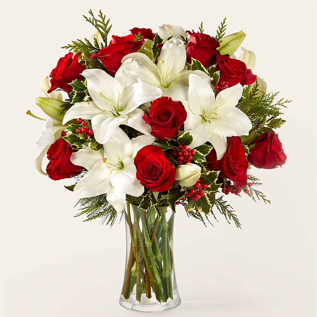 Sparkling Snowflakes Bouquet – Flower Parade, Mississauga ON