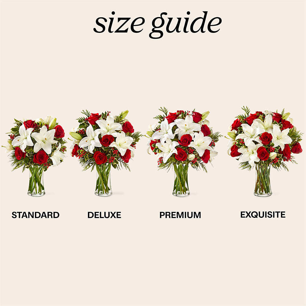 Sparkling Snowflakes Bouquet – Flower Parade, Mississauga ON