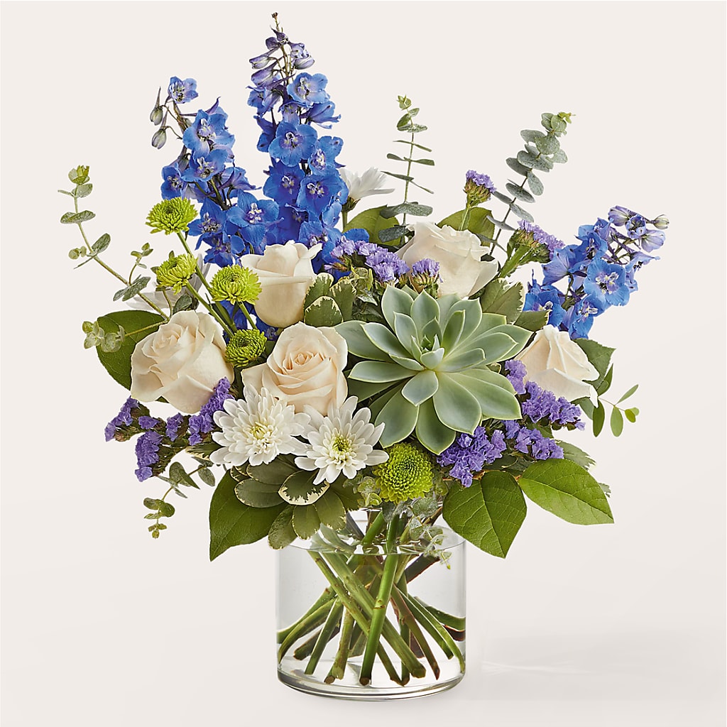 Cerulean Waves Bouquet – Flower Parade, Mississauga ON