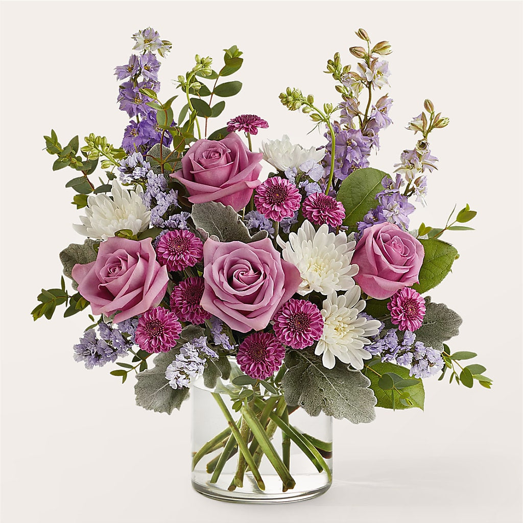 Violet Frost Bouquet – Flower Parade, Mississauga ON