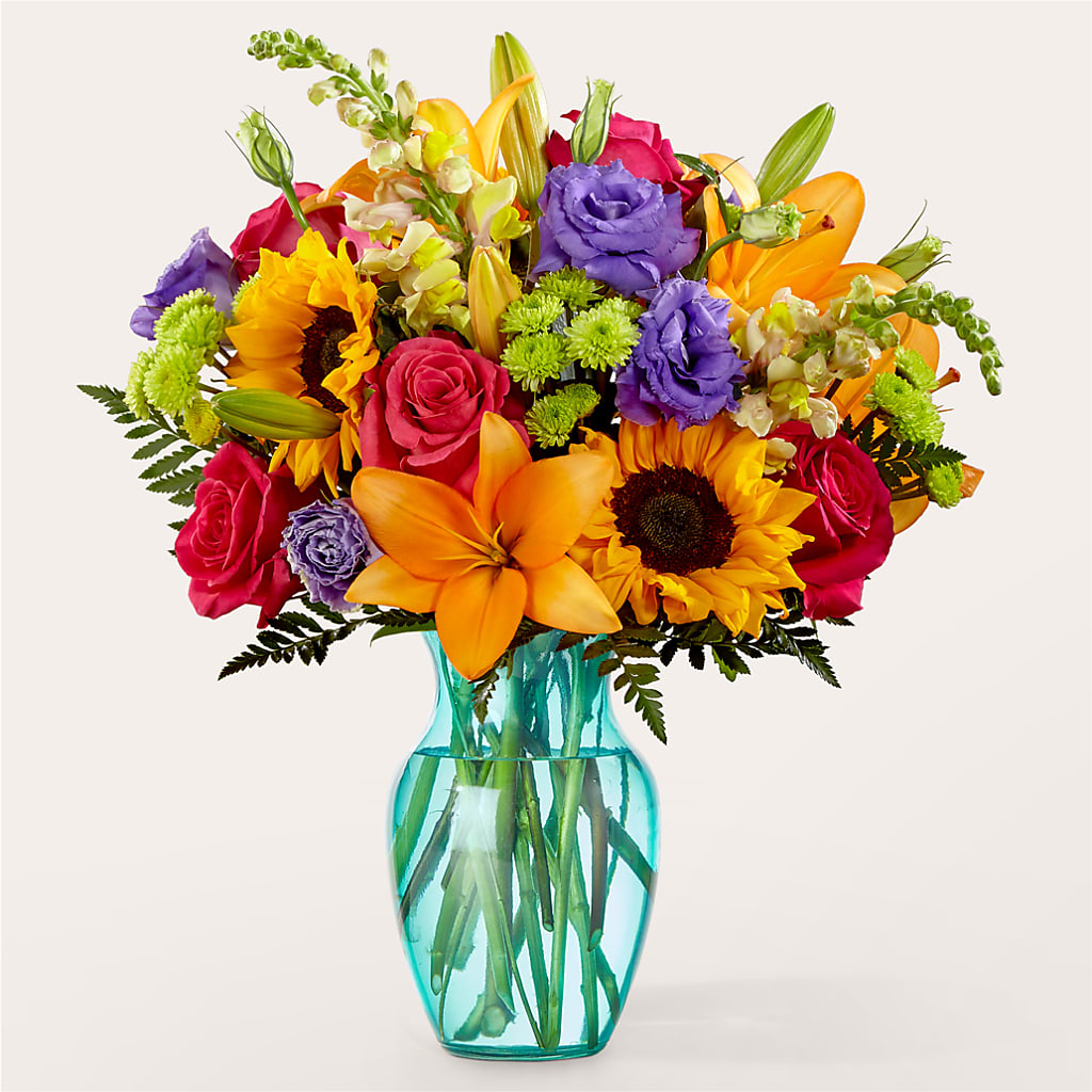Double Rainbow Bouquet – Flower Parade, Mississauga ON