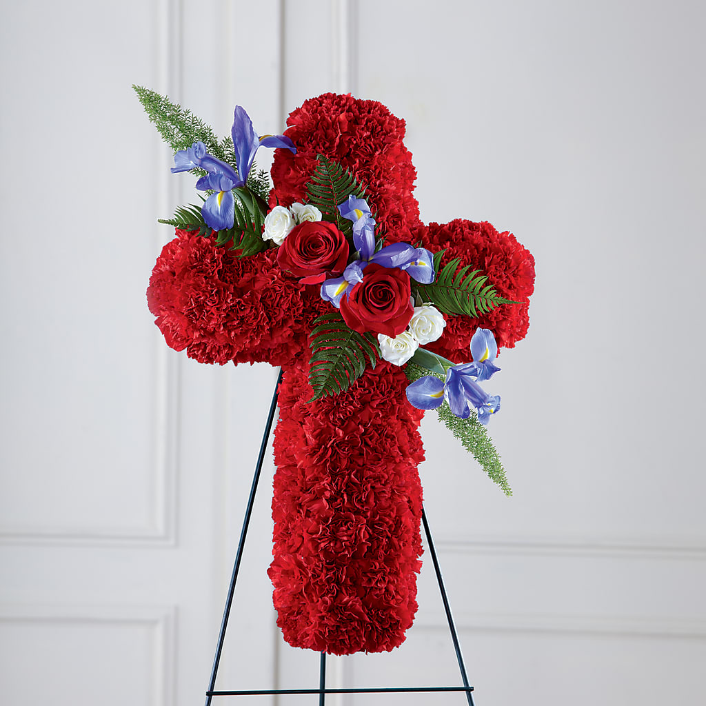 Faithful Hero Floral Cross – Flower Parade, Mississauga ON