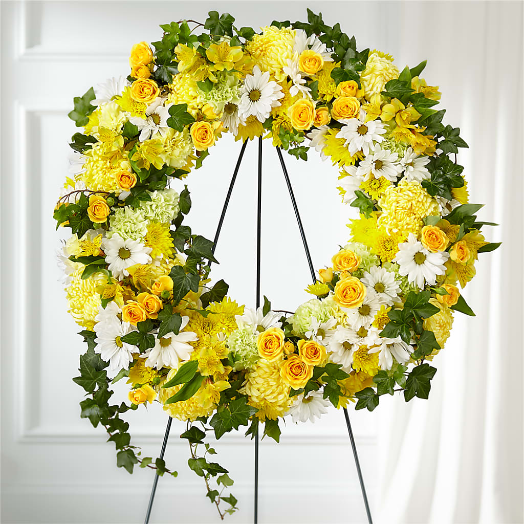 Golden Remembrance Wreath – Flower Parade, Mississauga ON