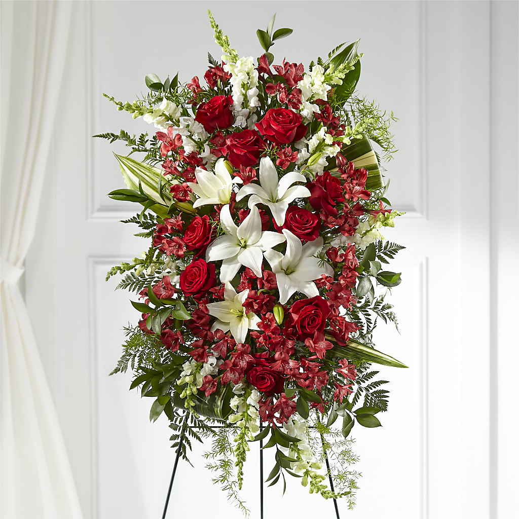Everlasting Memory Standing Spray – Flower Parade, Mississauga ON