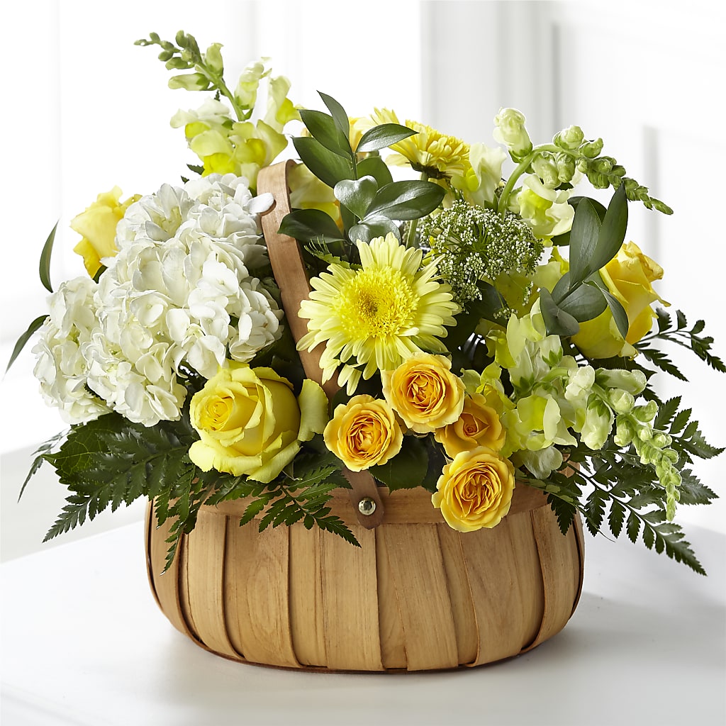 Rustic Remembrance Basket – Flower Parade, Mississauga ON