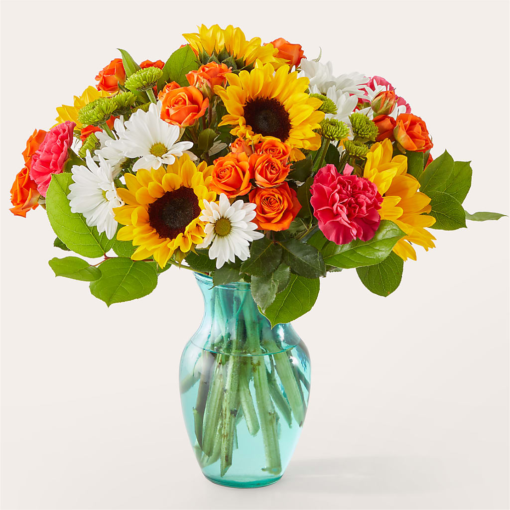Sun-drenched Blooms Bouquet – Flower Parade, Mississauga ON