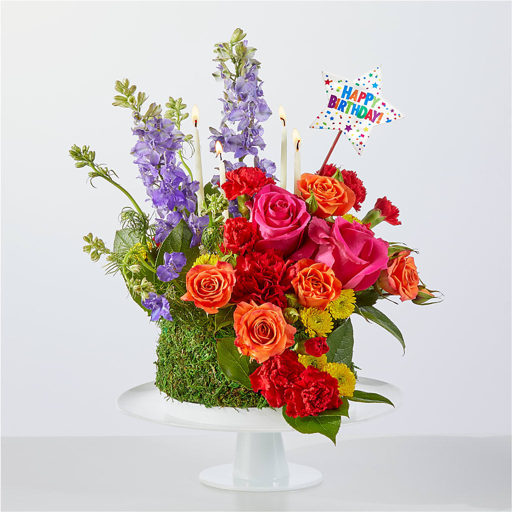 Best Year Yet Floral Cake – Flower Parade, Mississauga ON