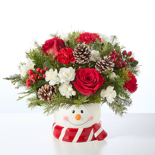 Jolly Snowman Bouquet –  Flower Parade, Mississauga ON