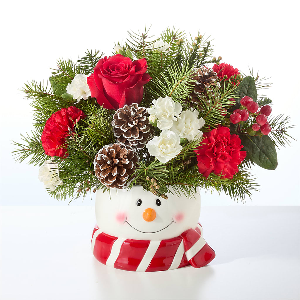 Jolly Snowman Bouquet –  Flower Parade, Mississauga ON