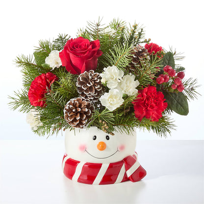 Jolly Snowman Bouquet –  Flower Parade, Mississauga ON