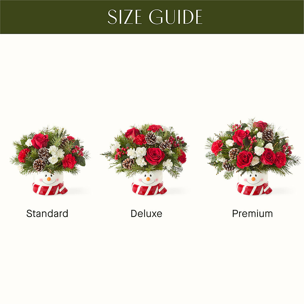 Jolly Snowman Bouquet –  Flower Parade, Mississauga ON