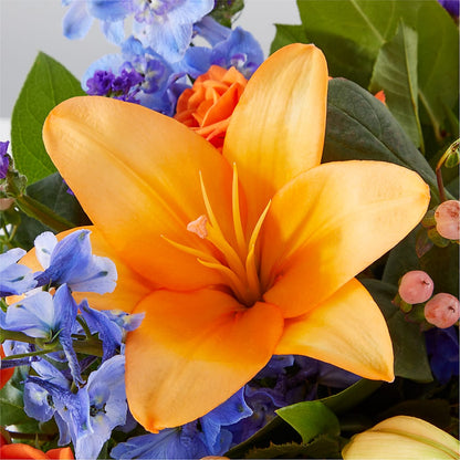 Radiant Citrus Box Bouquet –  Flower Parade, Mississauga ON