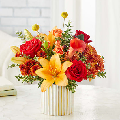 Scarlet Skies Bouquet –  Flower Parade, Mississauga ON
