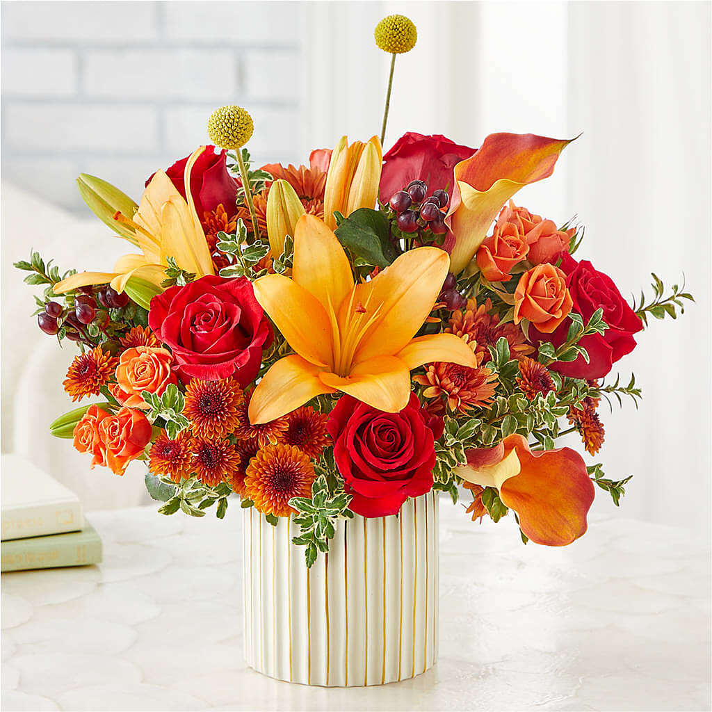 Scarlet Skies Bouquet –  Flower Parade, Mississauga ON