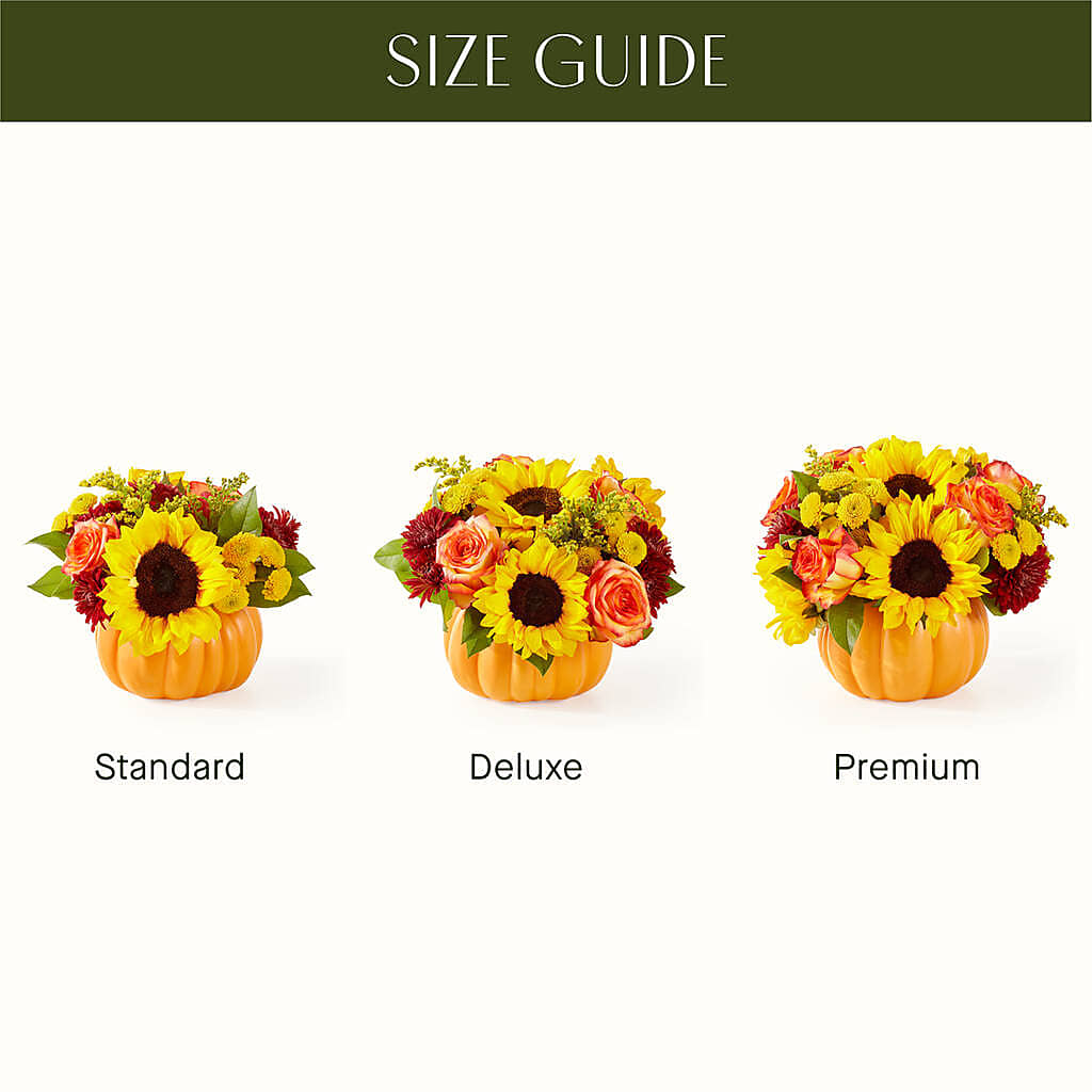 Golden Gourd Pumpkin Bouquet –  Flower Parade, Mississauga ON