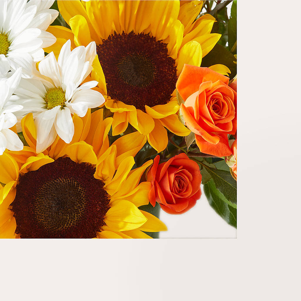 Sun-drenched Blooms Box Bouquet –  Flower Parade, Mississauga ON