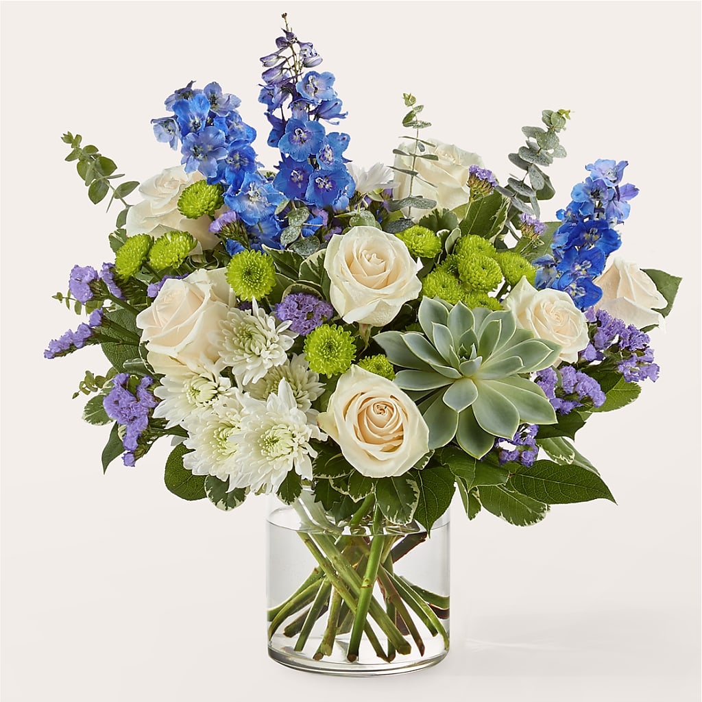 Cerulean Waves Bouquet –  Flower Parade, Mississauga ON