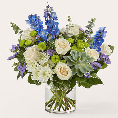 Cerulean Waves Bouquet –  Flower Parade, Mississauga ON