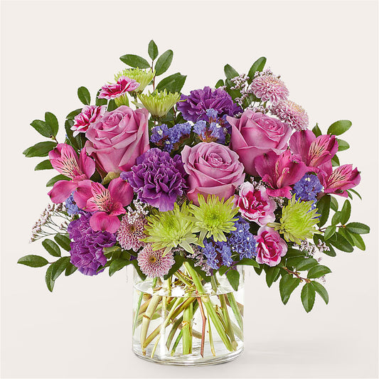 Glass Half Full Bouquet –  Flower Parade, Mississauga ON