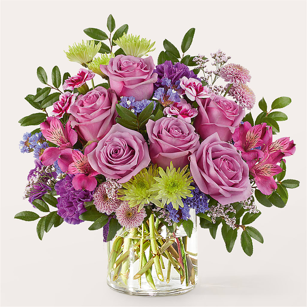 Glass Half Full Bouquet –  Flower Parade, Mississauga ON