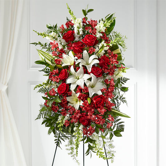 Everlasting Memory Standing Spray –  Flower Parade, Mississauga ON