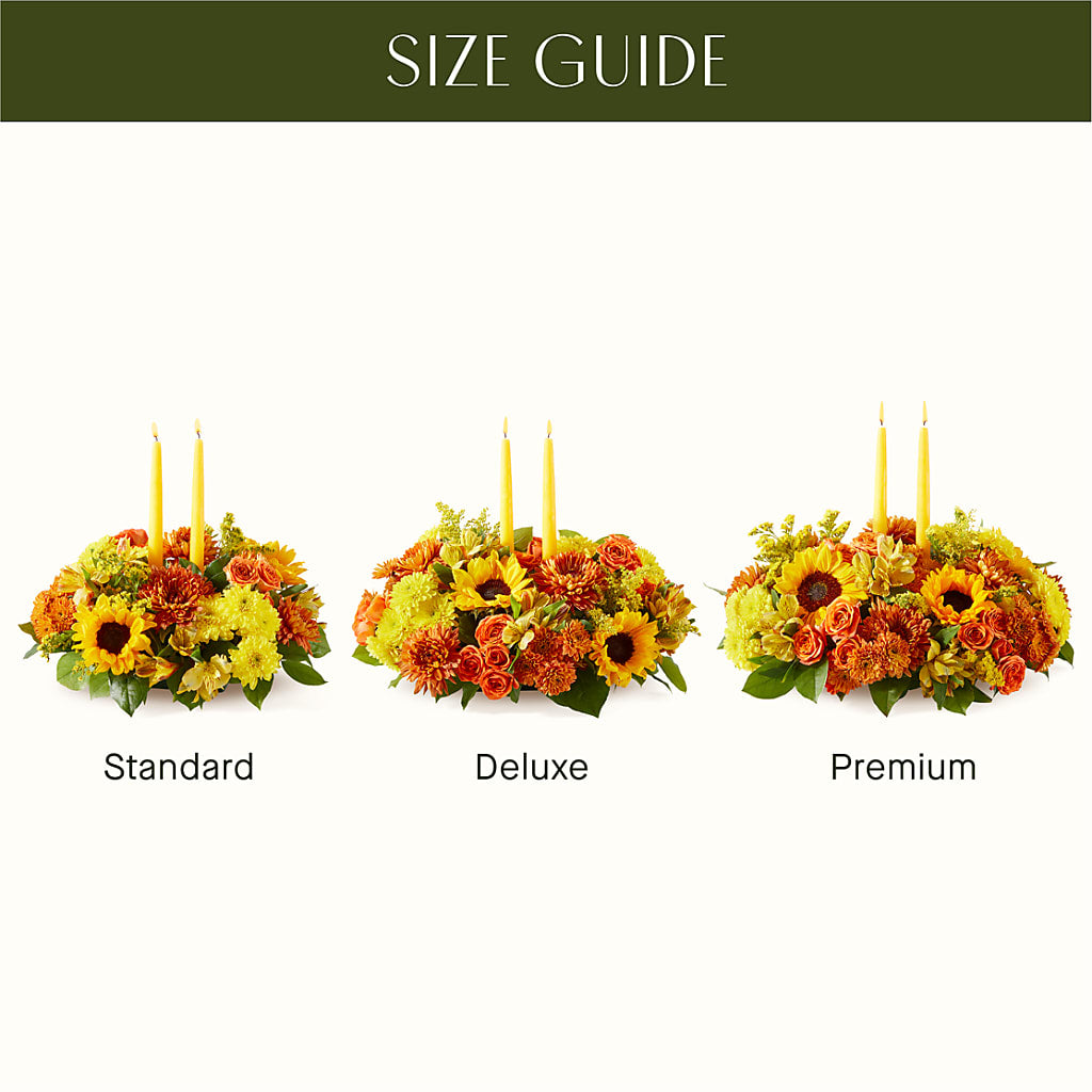 Autumn Harmony Centerpiece –  Flower Parade, Mississauga ON