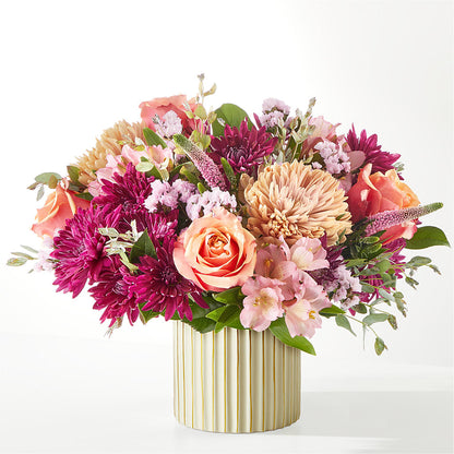 Berry Cobbler Bouquet with Ivory Vase –  Flower Parade, Mississauga ON