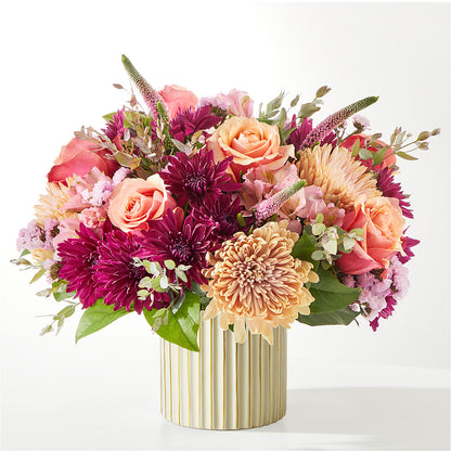 Berry Cobbler Bouquet with Ivory Vase –  Flower Parade, Mississauga ON