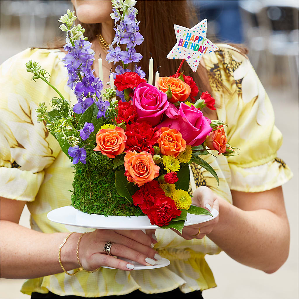 Best Year Yet Floral Cake –  Flower Parade, Mississauga ON