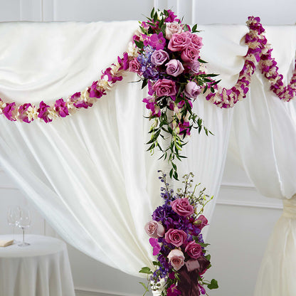 Color & Light Chuppah Decor –  Flower Parade, Mississauga ON
